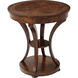 Brooksby 28 X 26 inch Cerejeira and Mahogany Side Table