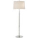 Empire 68.5 inch Nickel Plated Floor Lamp Portable Light, TA Illuminations