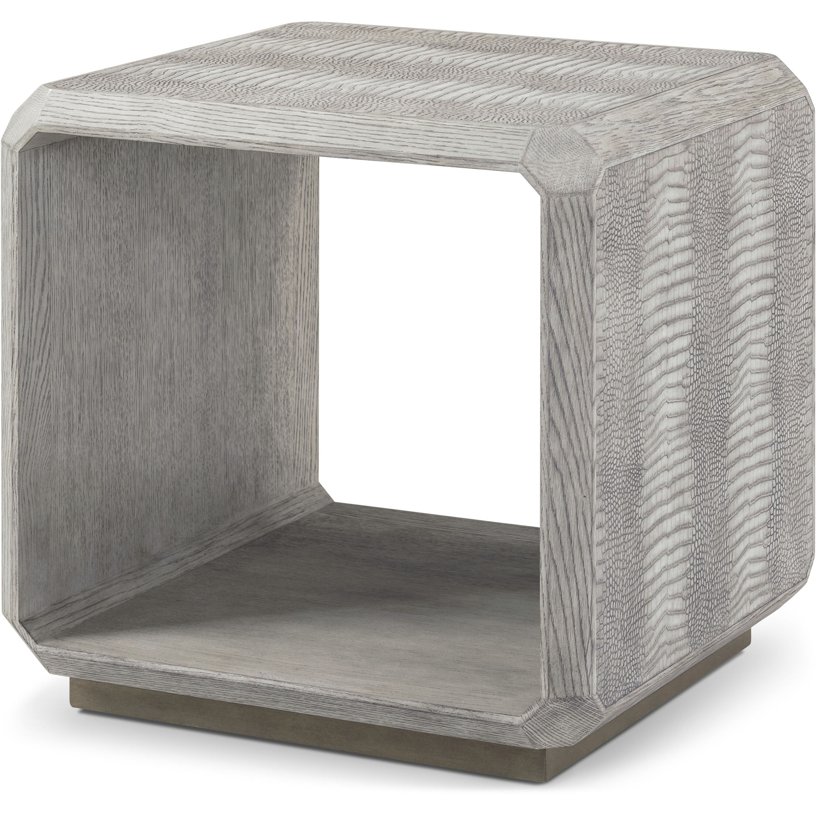 Spencer St. James 24 X 24 inch Argento Side Table, Wooden