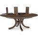 Surrey 78 X 78 inch Brownstone Dining Table, Wooden