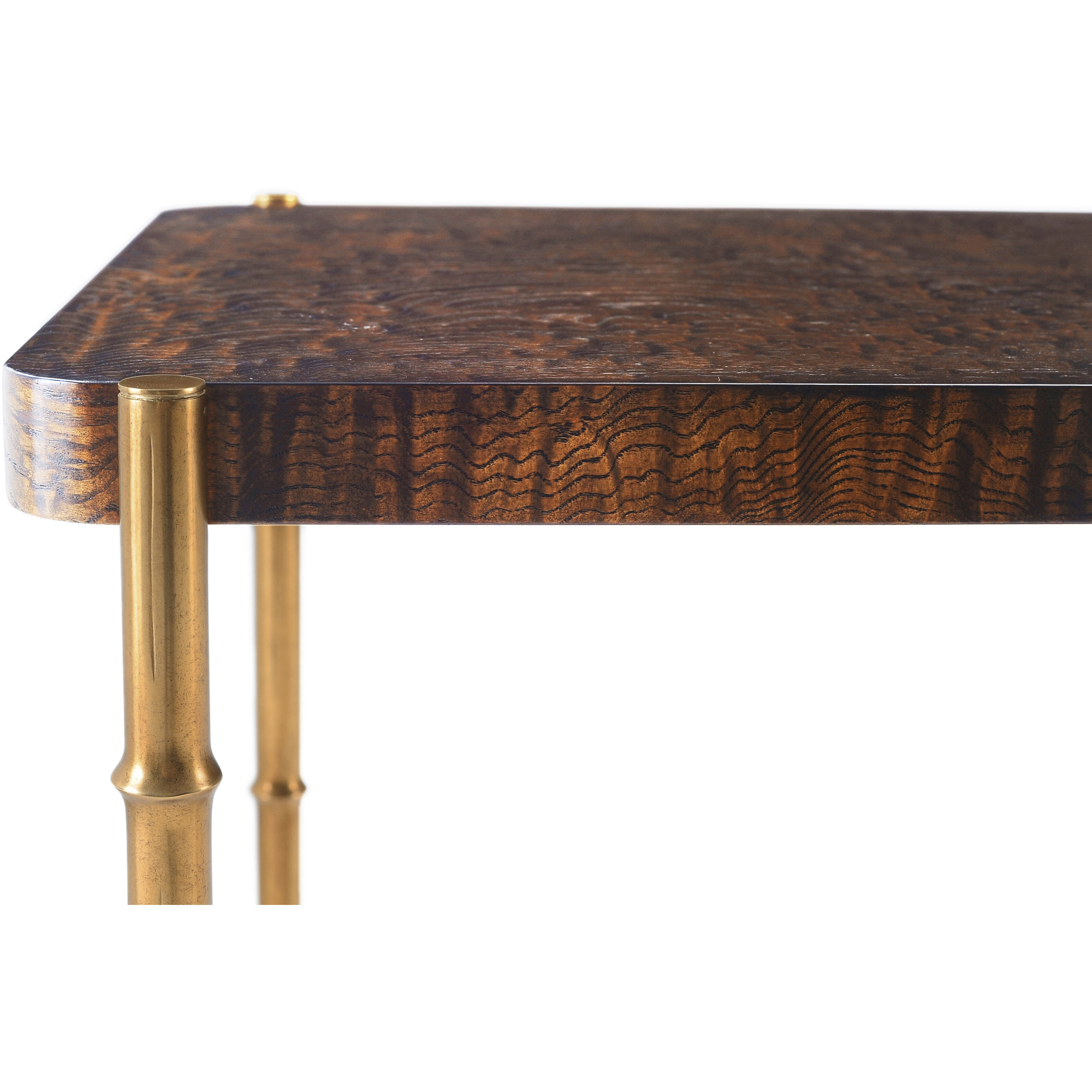 Kesden 22 X 22 inch Pyramid Brown Side Table