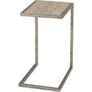 Echoes 21 X 17 inch Honed Travertine Accent Table