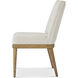 Essence Blonde Dining Side Chair, Wooden, Upholstered
