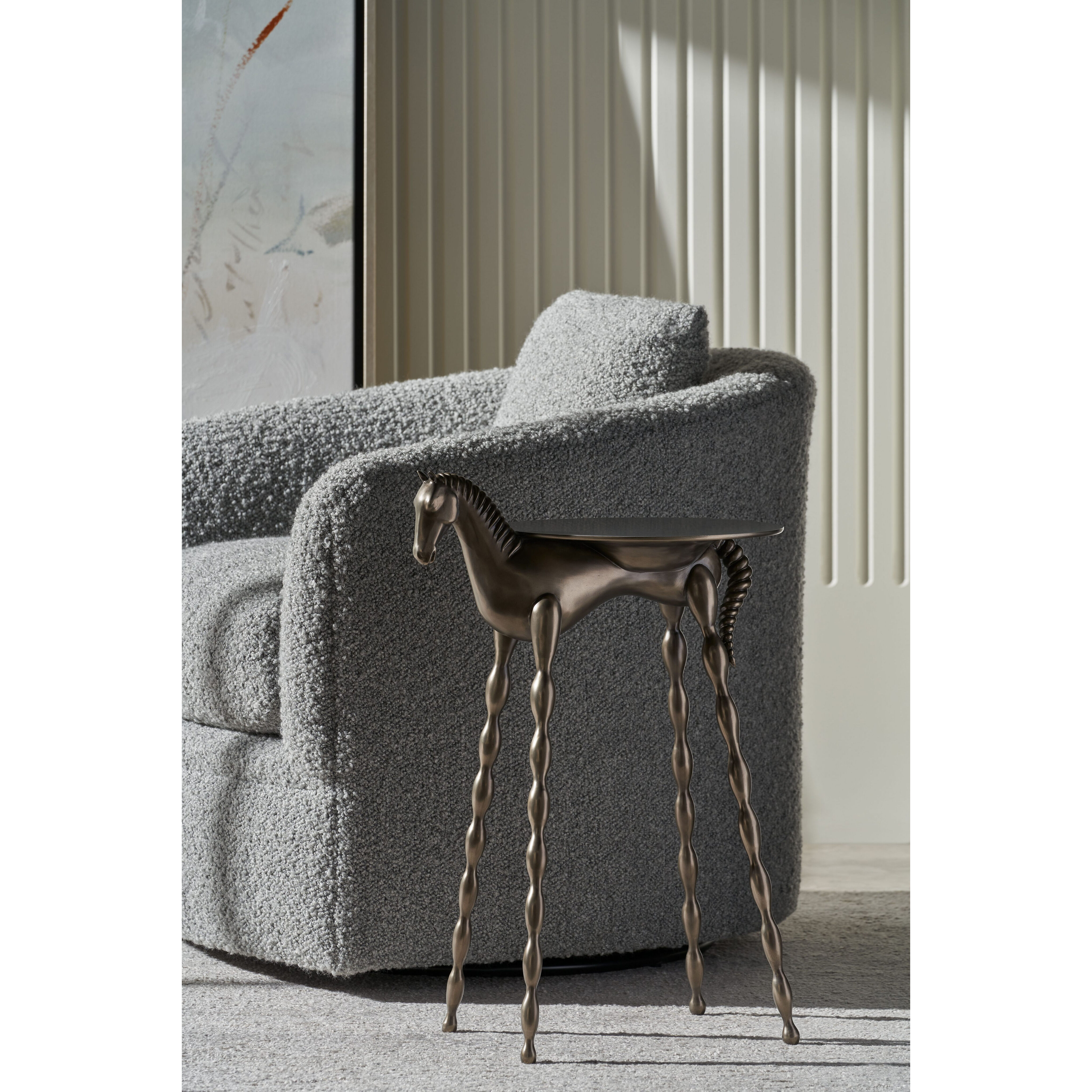 Troy 25.5 X 17 inch Volcanic Drink Table