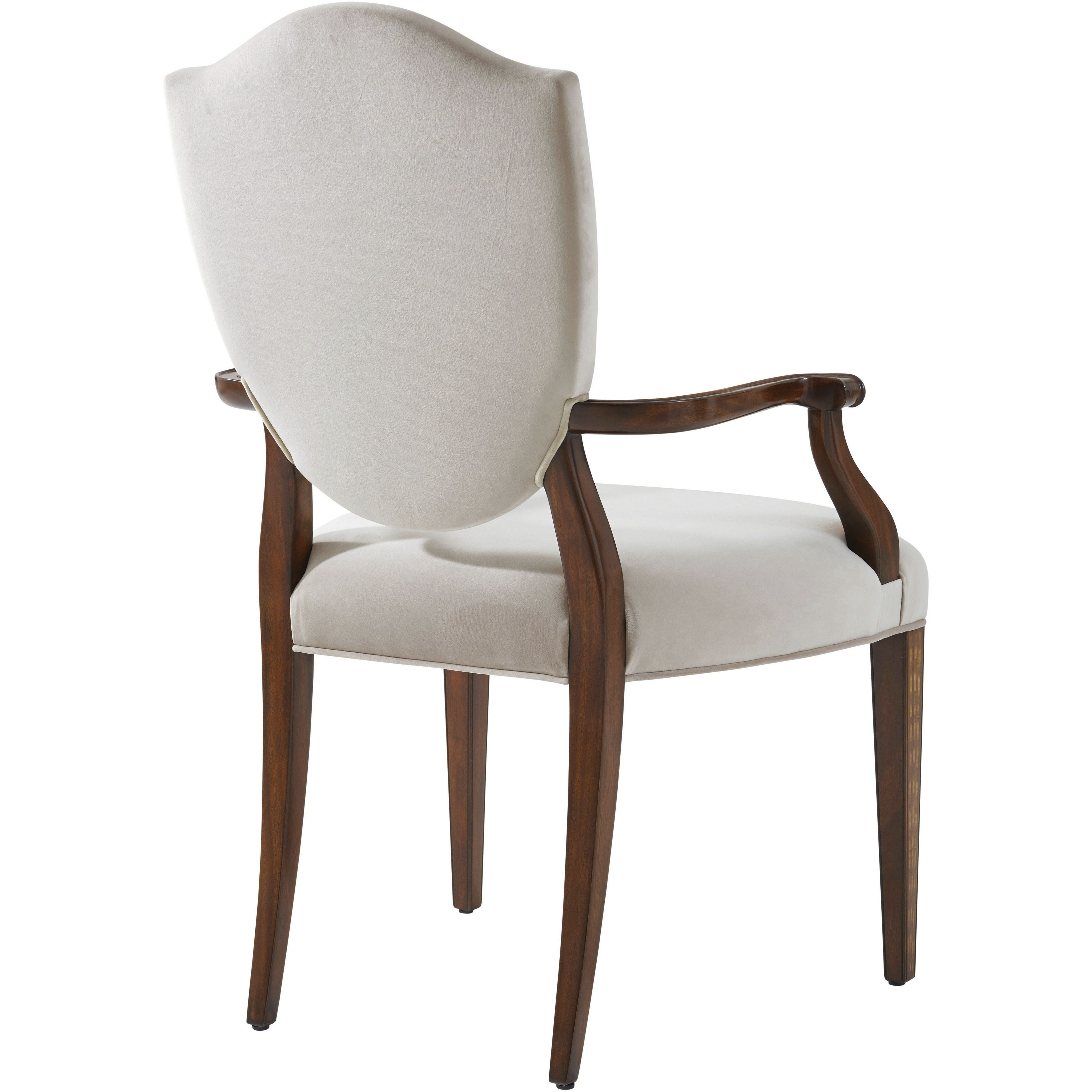 The Holborn Dining Armchair, Wooden, Upholstered, Stephen Church