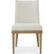 Essence Blonde Dining Side Chair, Wooden, Upholstered