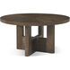 Urbane 76 X 60 inch Campfire Extension Dining Table, Wooden
