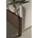 Urbane Campfire US King Bed, Wooden, Upholstered