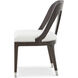 Spencer London Fulham Dining Side Chair, Wooden, Upholstered
