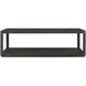 Maxwell 55 X 32 inch Obsidian Cocktail Table, Wooden