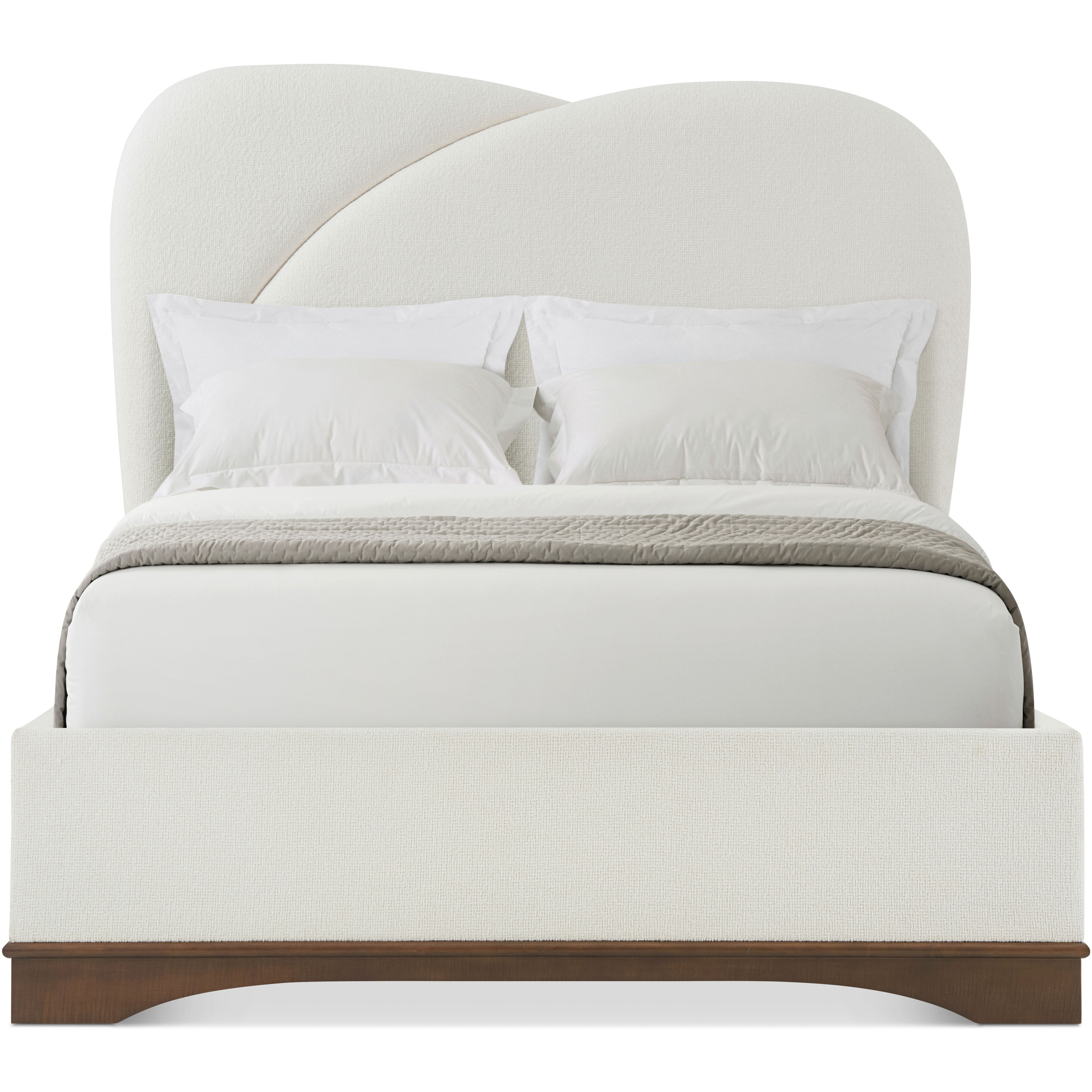 Origins Landmark US Queen Bed, Wooden, Upholstered