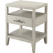 Breeze 28.25 X 22 inch Sea Salt with Dark Sterling Nightstand, One Drawer