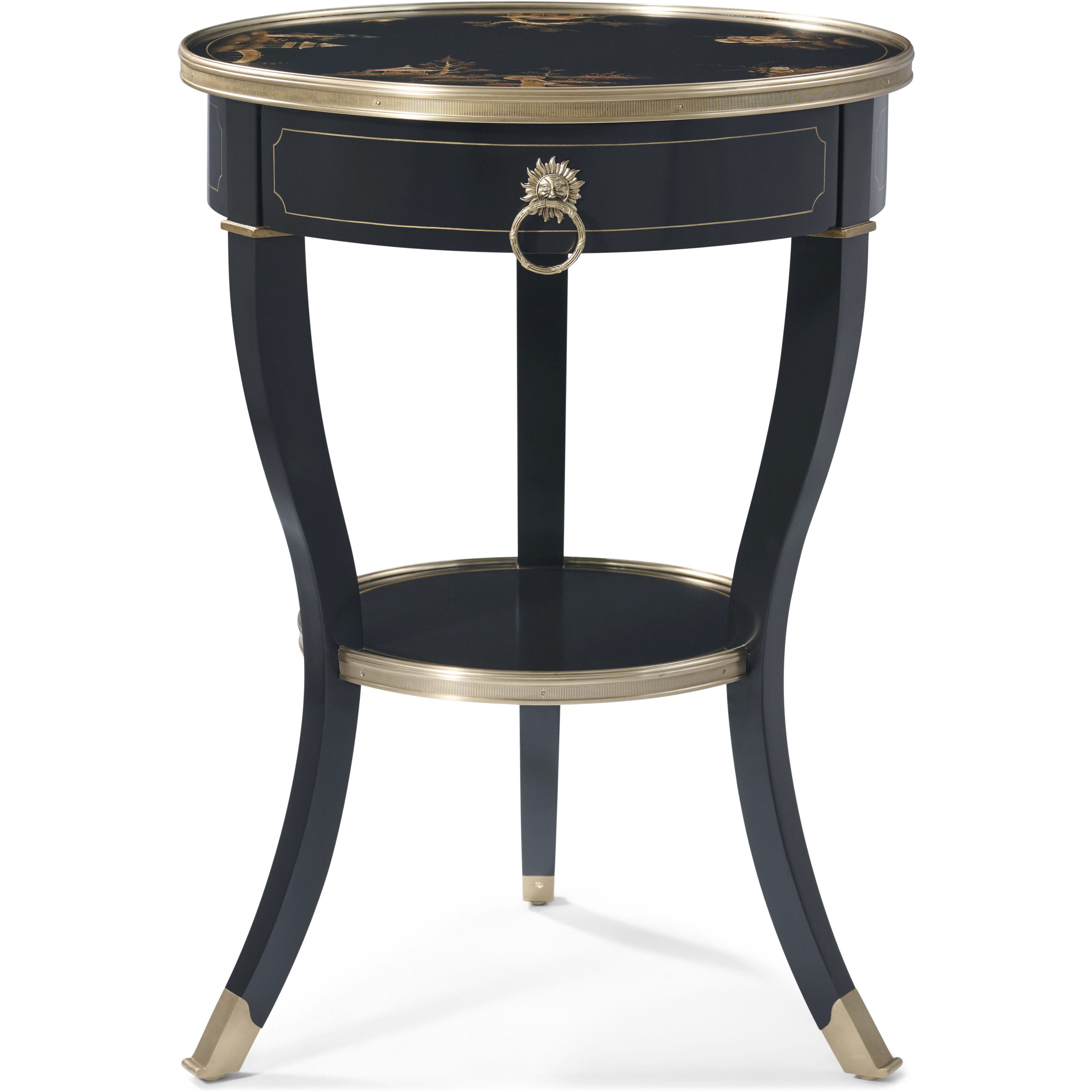 Brushwork 28 X 20 inch Lamp Table, Wooden