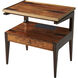 Keno Bros. 26 X 26 inch Wild Morado Veneer Side Table
