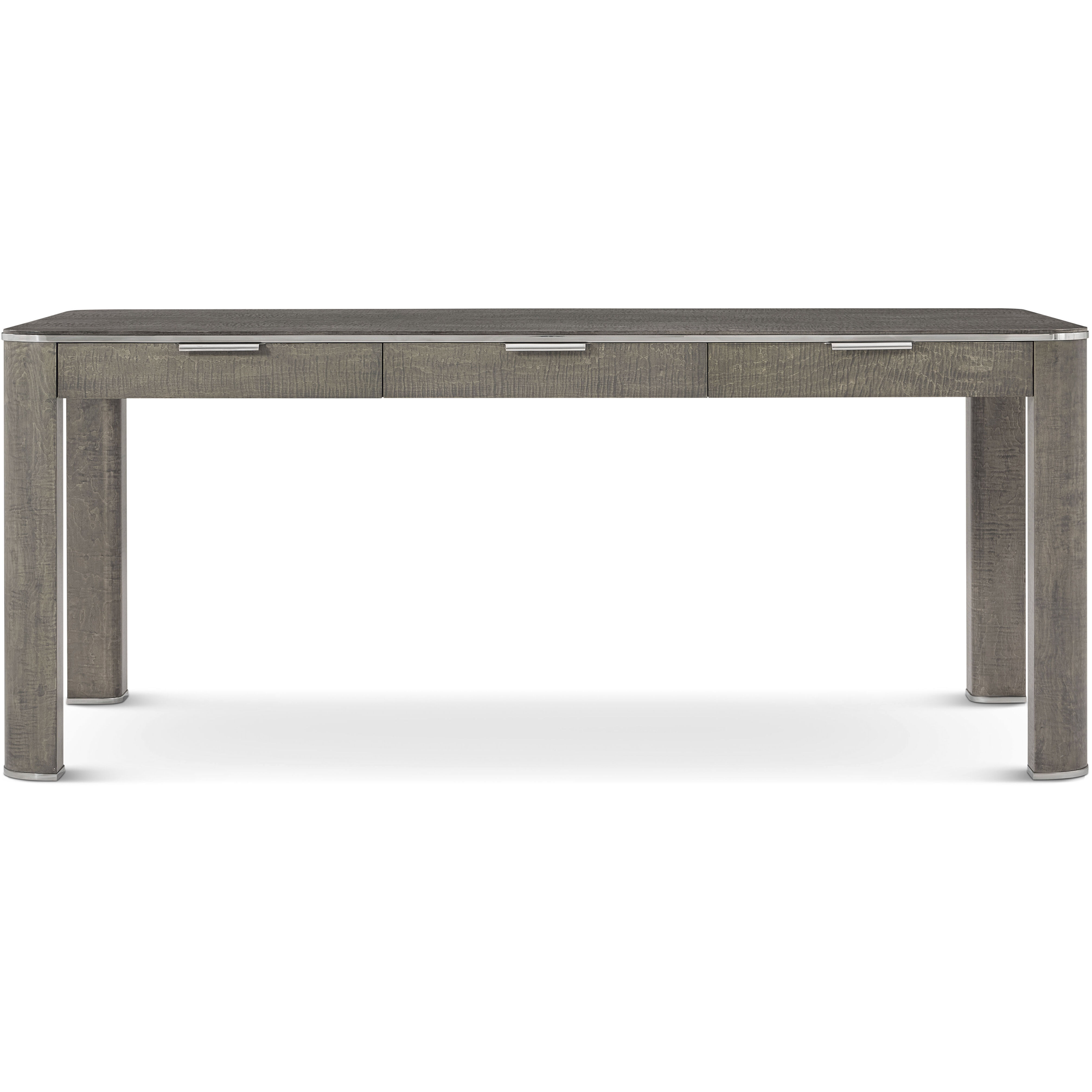 Hudson 72 X 34 inch Pebble Grey Writing Desk, Wooden