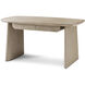 Repose 60 X 30 inch Grey Oak Desk, Wooden