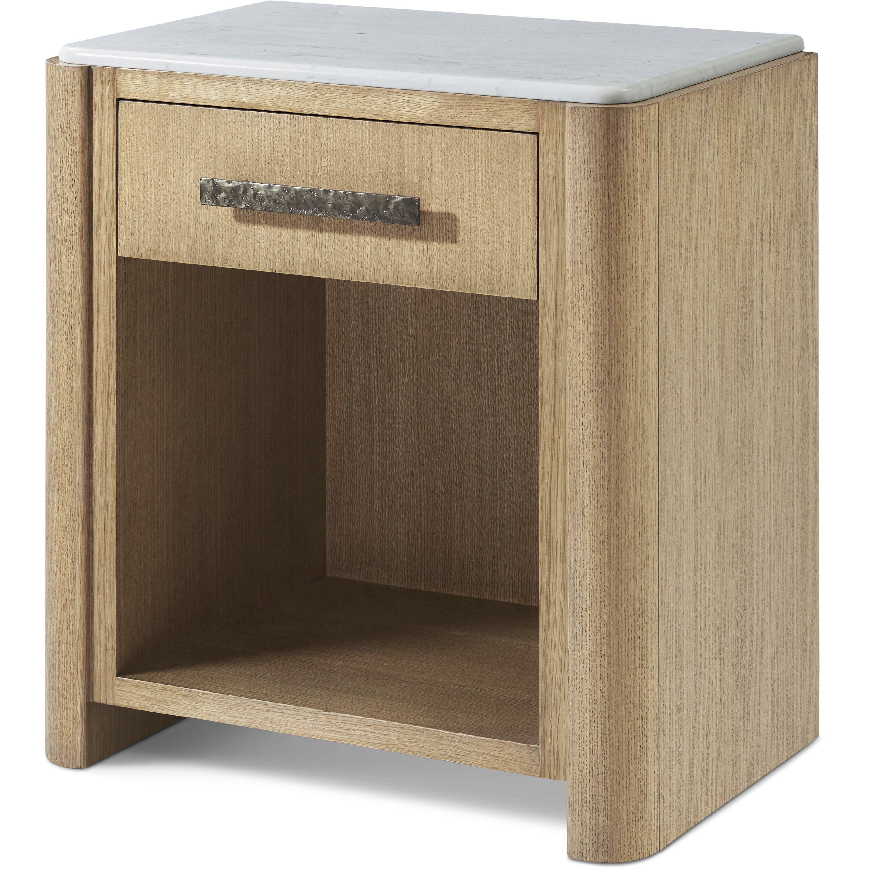 Essence 30 X 28 inch Blonde Nightstand, Wooden