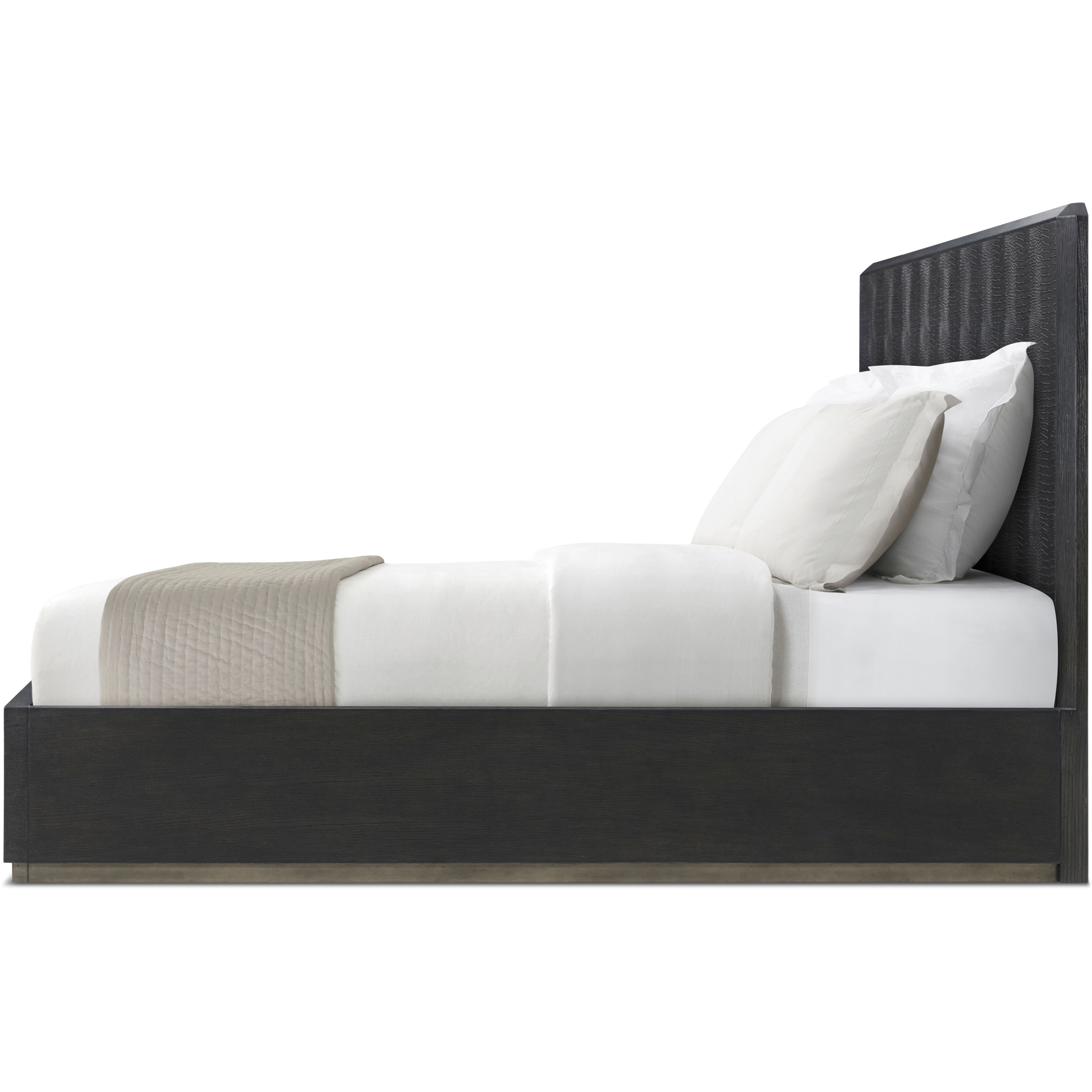 Spencer St. James Onyx US King Bed, Wooden