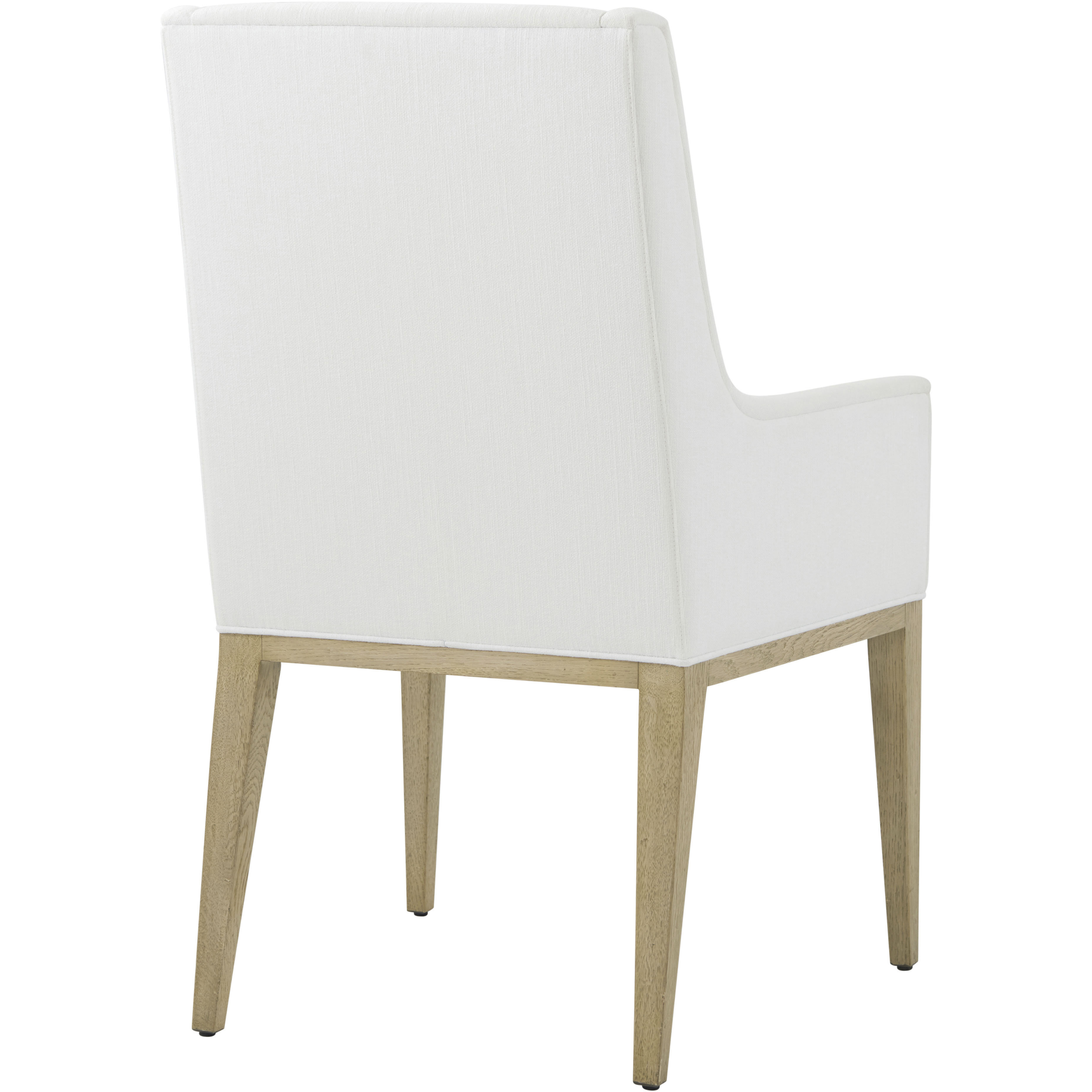 Balboa Coastal Grey Dining Chair, Wooden, Upholstered