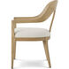 Essence Blonde Dining Chair, Wooden, Upholstered
