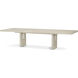 Urbane 128 X 44 inch Sundew Extension Dining Table, Wooden