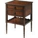 Brooksby 30 X 22 inch Cerejeira and Mahogany Accent Table