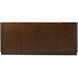 Kesden 86 X 18 inch Pyramid Brown Sideboard, Wooden, 4-Door
