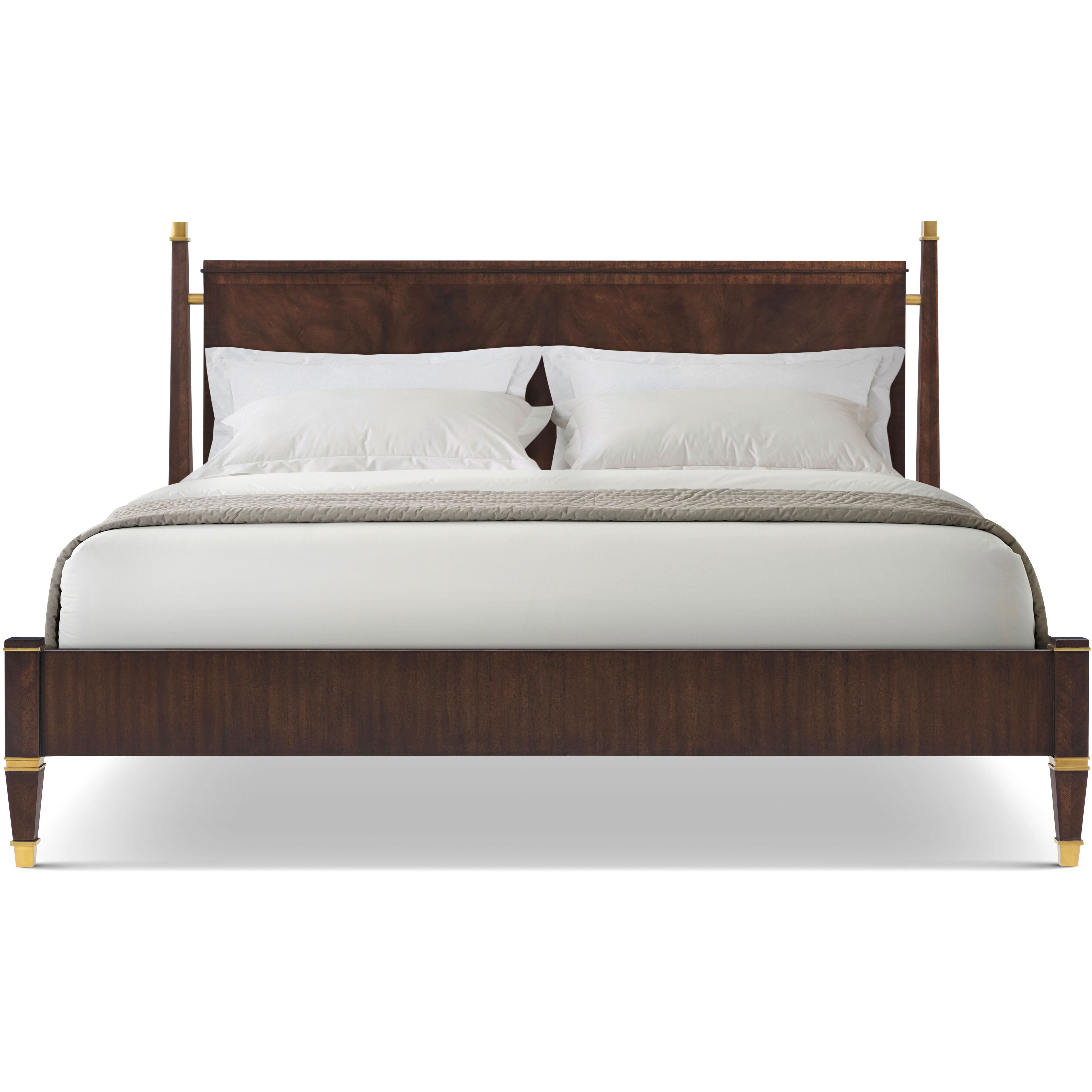 Markos Cambridge US King Bed, Wooden, Marlborough by Alexa Hampton