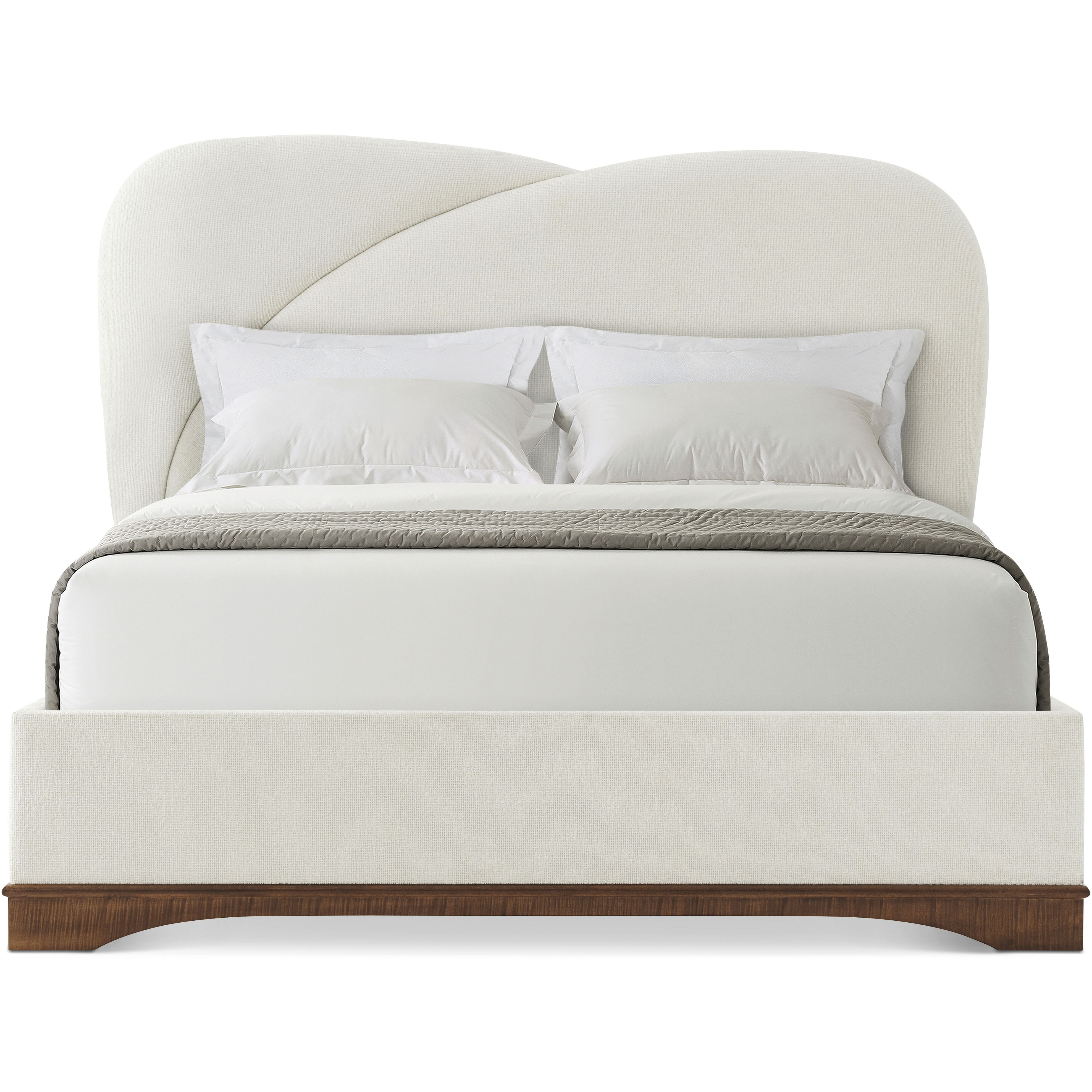 Origins Landmark US King Bed, Wooden, Upholstered