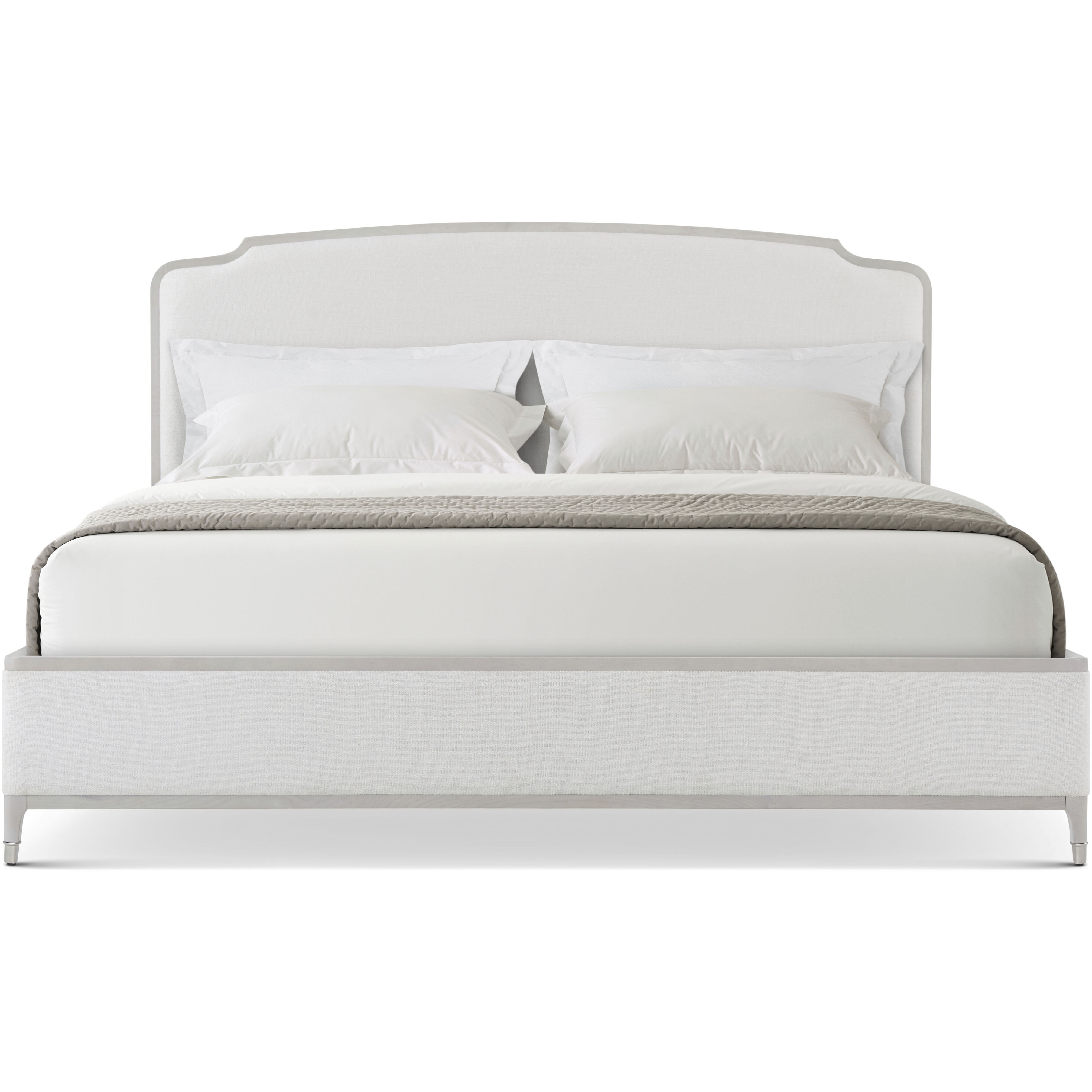 Spencer London Chelsea US King Bed, Wooden, Upholstered