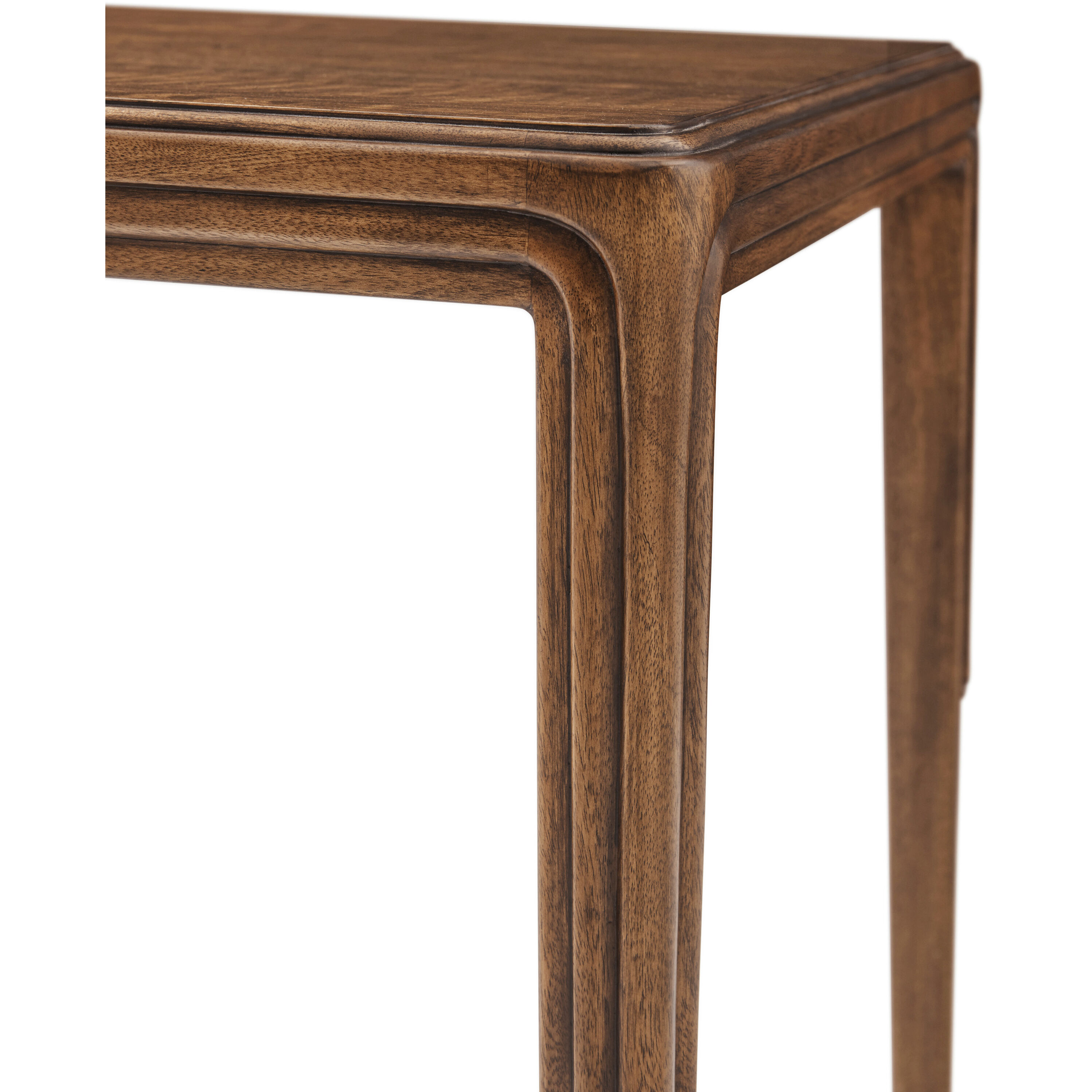 Dorchester 24 X 22 inch Mayfair / Antique White Brass Side Table, Wooden