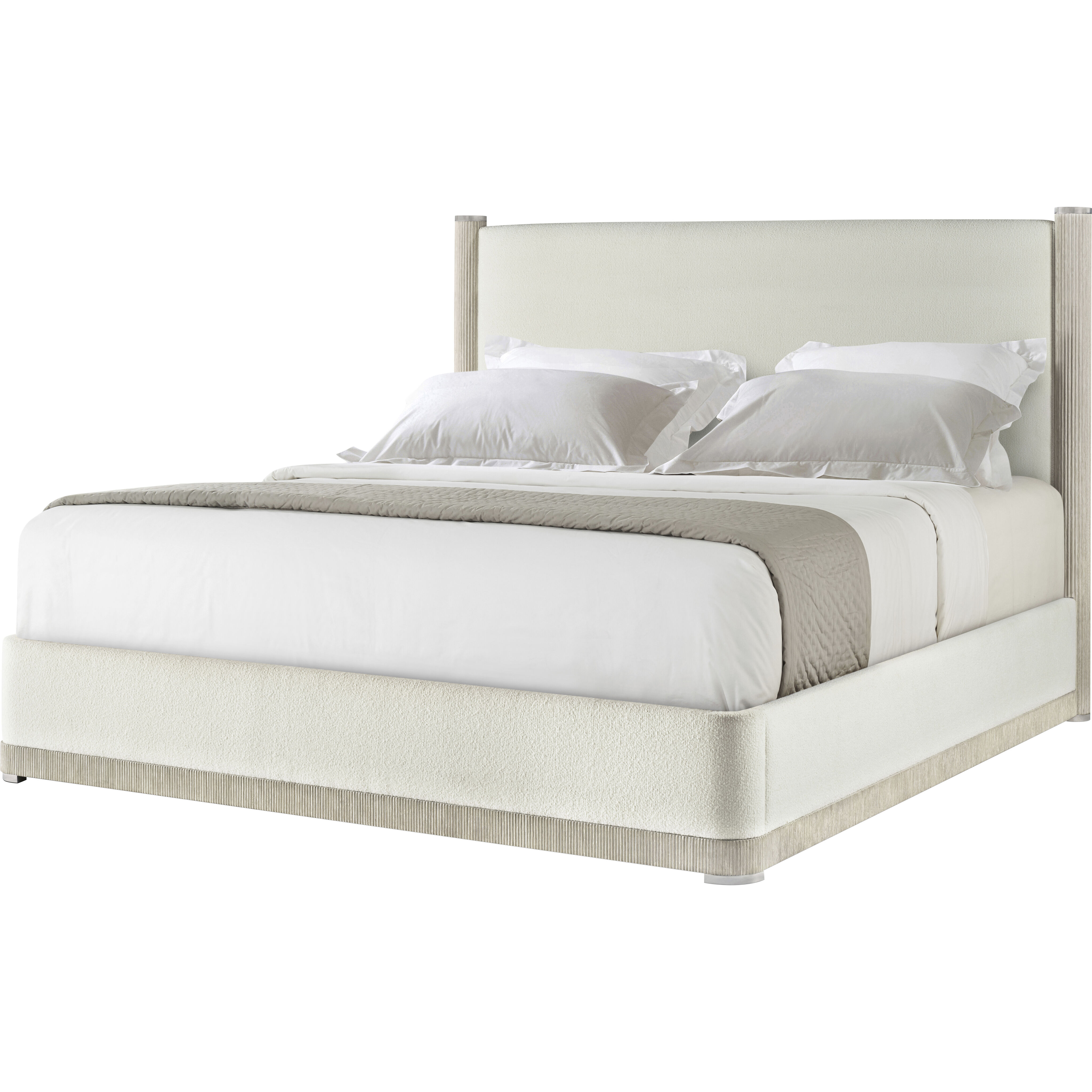 Horizon Day US Queen Bed, Wooden, Upholstered