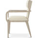 Repose Grey Oak Dining Chair, Wooden, Upholstered