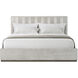 Spencer St. James Argento US Queen Bed, Wooden