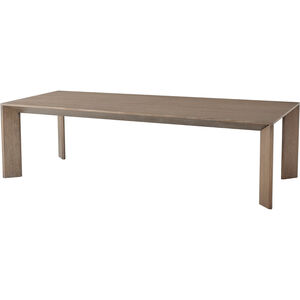Theodore Alexander 108 X 44 inch Cerused Oak Dining Table