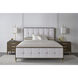 Judith Leiber Couture Mink US King Bed, Wooden, Upholstered