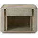Repose 32 X 22 inch Grey Oak Nightstand, Wooden