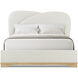 Origins Sesame US King Bed, Wooden, Upholstered