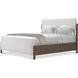 Urbane Campfire US King Bed, Wooden, Upholstered