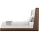 Spencer Coronet US King Bed, Wooden, Upholstered