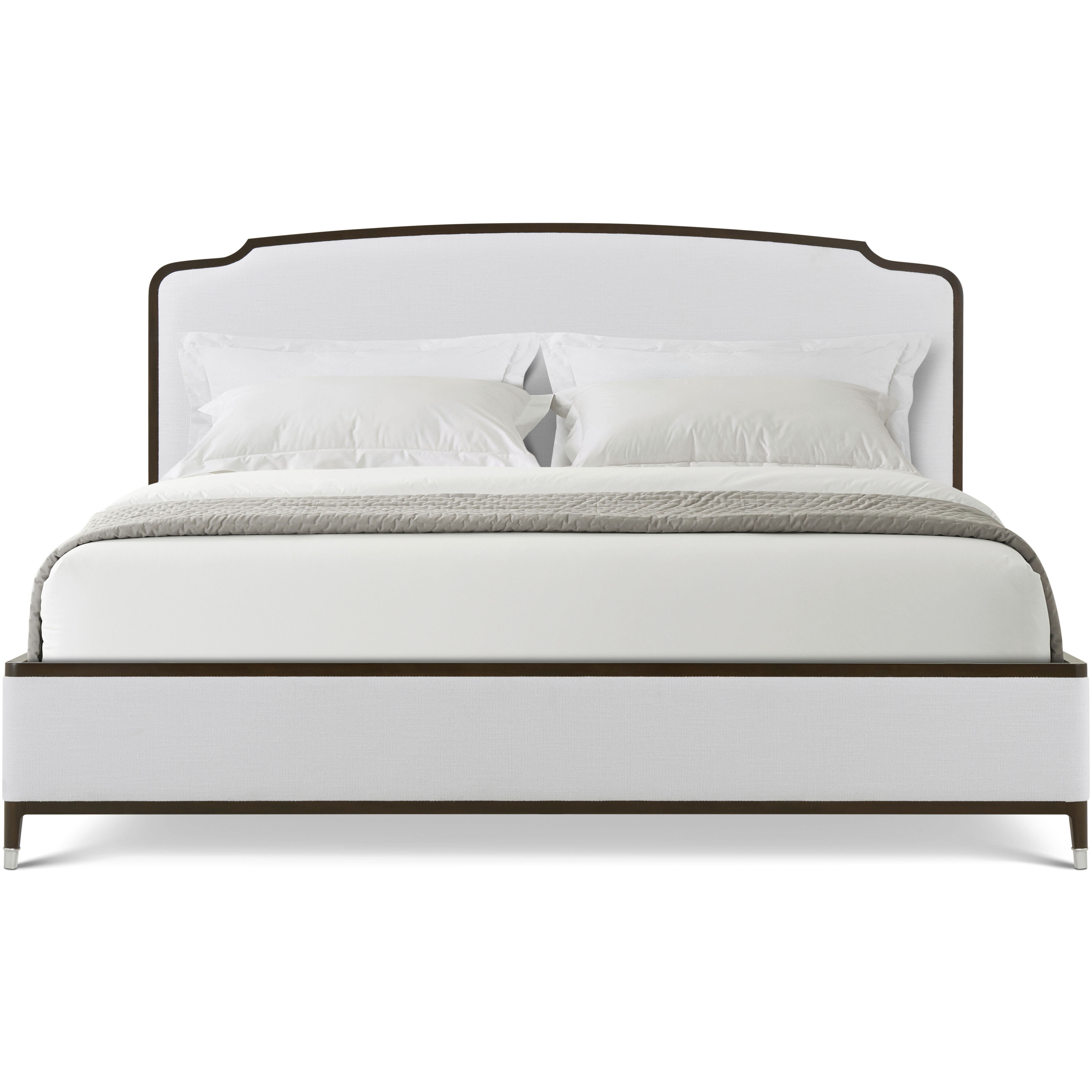 Spencer London Fulham US King Bed, Wooden, Upholstered