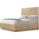 Origins Sesame California King Bed, Wooden