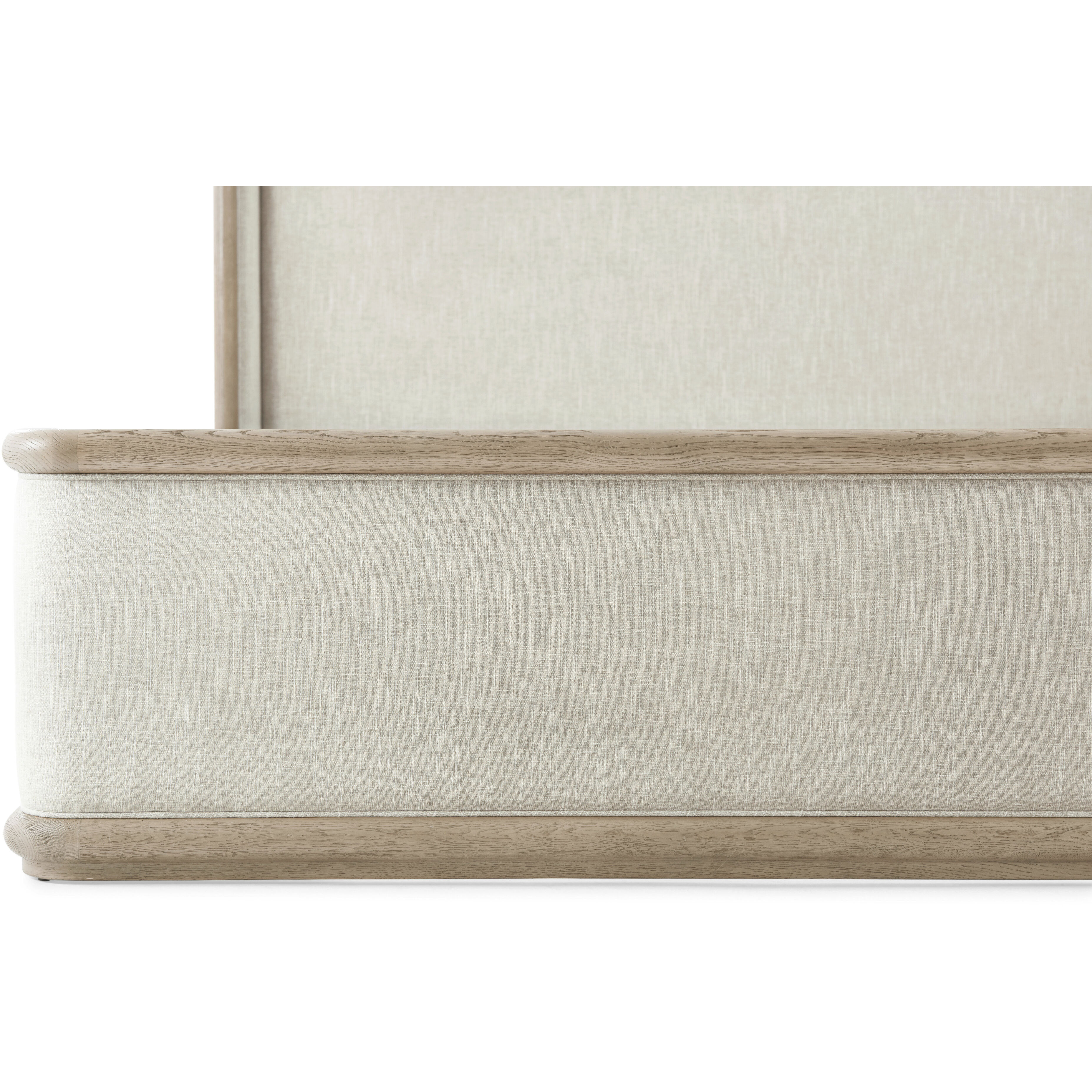 Catalina Dune California King Bed, Wooden, Upholstered