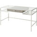 Theodore Alexander 54 X 24 inch Grey Blue Mottled Eggshell Writing Table