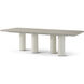 Maxwell 108 X 42 inch Cashmere Dining Table, Wooden