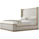 Catalina Dune California King Bed, Wooden, Upholstered