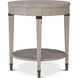 Gillies 26 X 24 inch Geo Coast Side Table, Wooden, Marlborough by Alexa Hampton