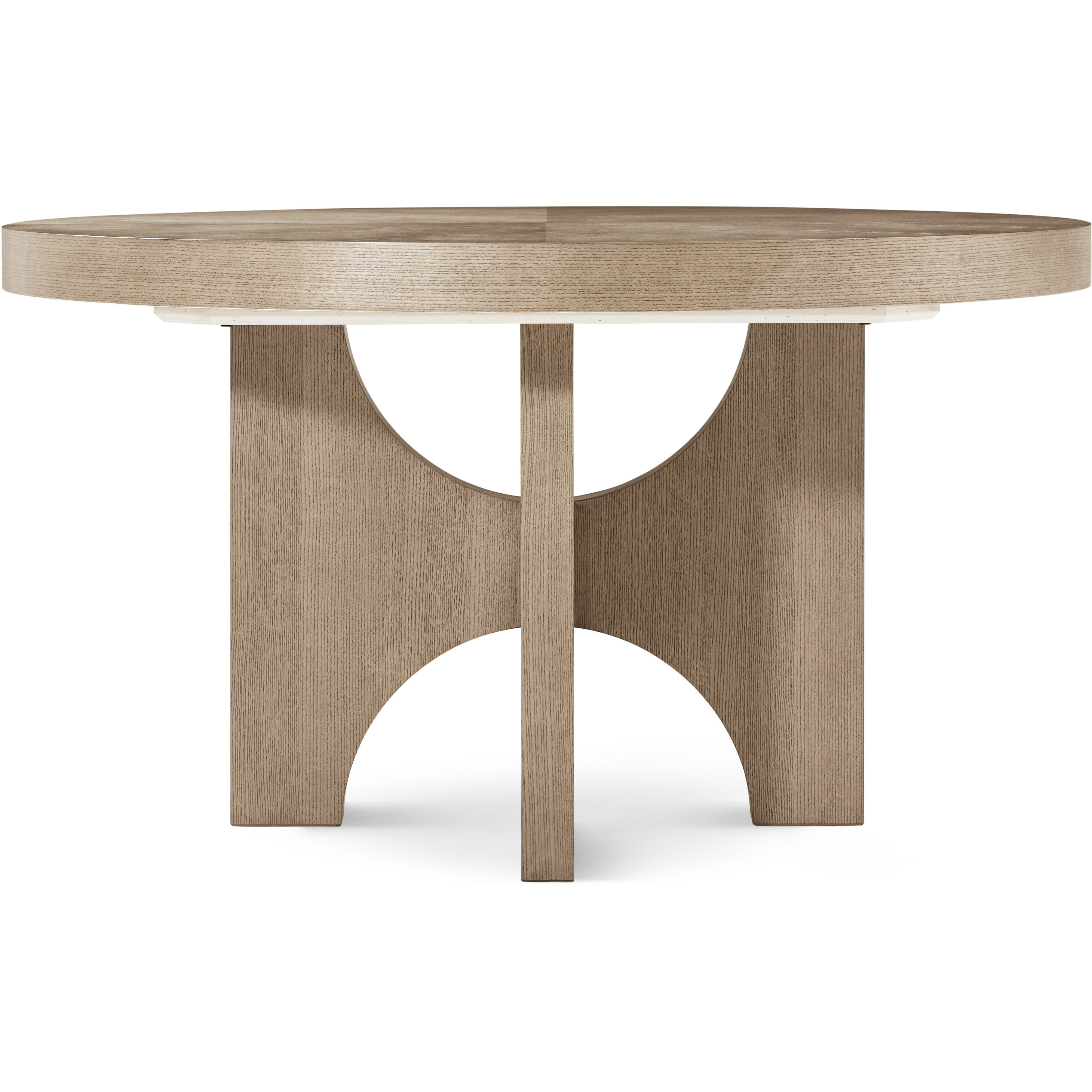 Catalina 72 X 54 inch Dune Extending Dining Table, Wooden