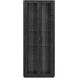 Kesden Silent Black Curio Cabinet, Wooden with Glass