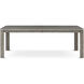 Hudson 120 X 42 inch Pebble Grey Extension Dining Table, Wooden